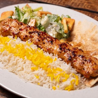 #3) Chicken Koobideh Plate